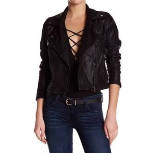 BLANKNYC Faux Leather Jacket